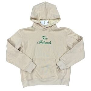 Kim Shui - VeeFriends x Driven Dragon Unisex Hoodie in Beige & Green